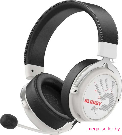 Наушники A4Tech Bloody MR590 Sports (белый/черный)