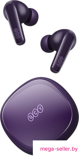 Наушники QCY T13X (фиолетовый)