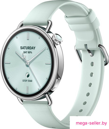 Умные часы Xiaomi Watch S4 41 мм (мятный зеленый, международная версия)
