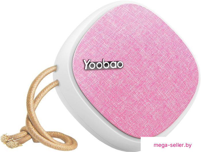 Беспроводная колонка Yoobao M1 (розовый)