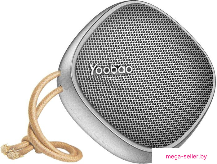 Беспроводная колонка Yoobao M1 (серебристый)