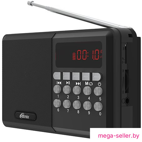 Радиоприемник Ritmix RPR-001 (черный)
