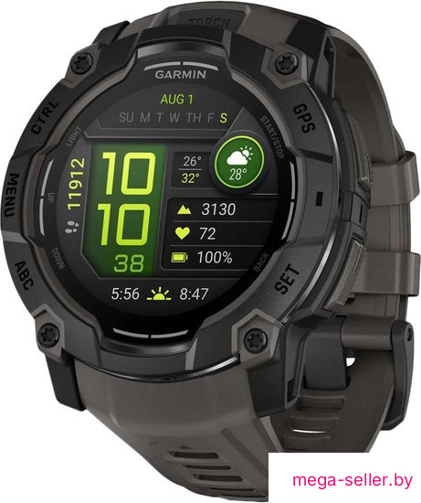 Умные часы Garmin Instinct 3 50 мм (черный)