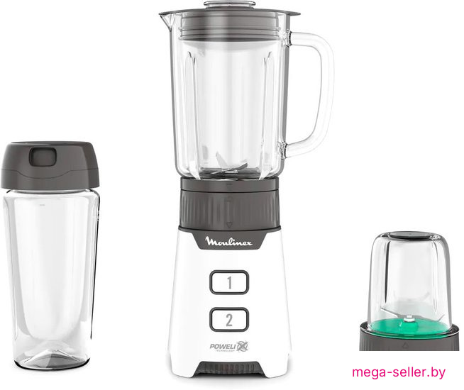 Стационарный блендер Moulinex LM16L110 (белый)