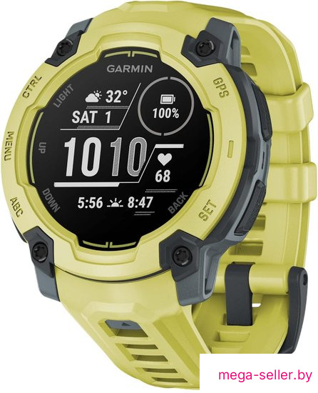 Умные часы Garmin Instinct E 45 мм (электрик лайм)