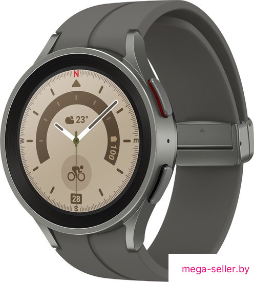 Умные часы Samsung Galaxy Watch 5 Pro 45 мм (серый титан)
