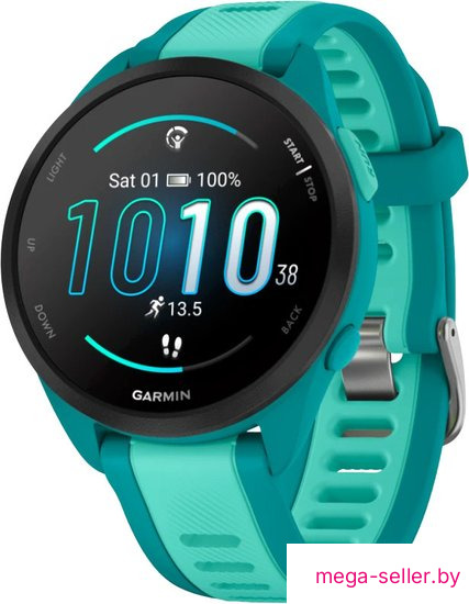 Умные часы Garmin Forerunner 165 Music (бирюзовый/аква)