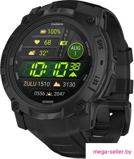 Умные часы Garmin Instinct 3 Tactical Edition 50 мм (черный)