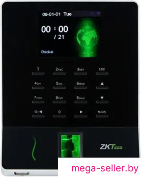 Биометрический терминал ZKTeco WL20 (черный)
