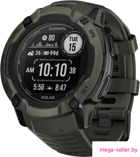 Умные часы Garmin Instinct 2x Solar (мох)