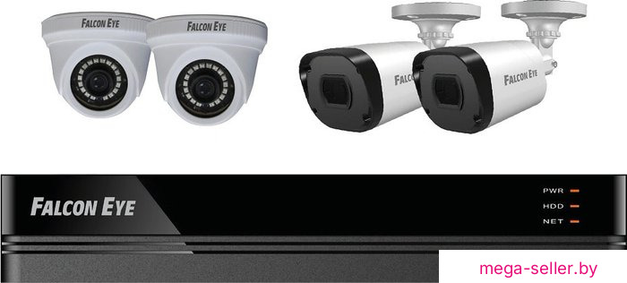 Комплект видеонаблюдения Falcon Eye FE-104MHD KIT Офис SMART