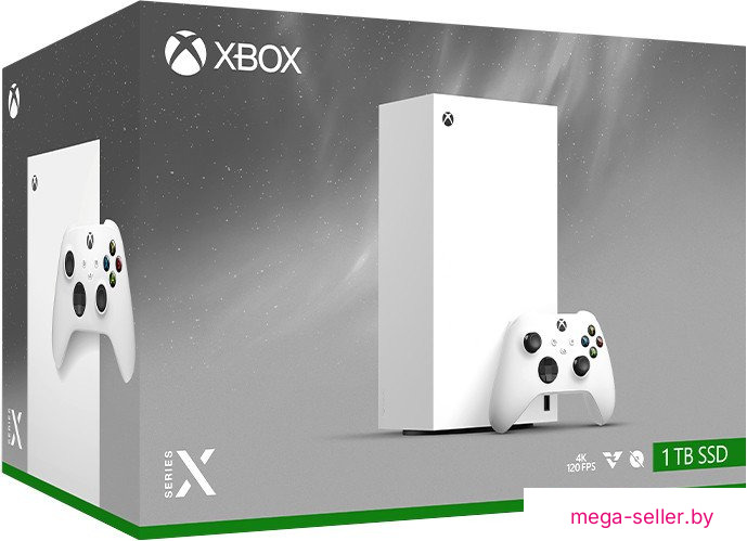 Игровая приставка Microsoft Xbox Series X Digital Edition 1TB Robot White