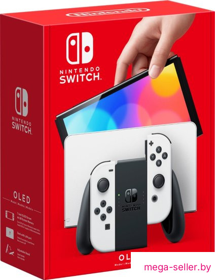 Игровая приставка Nintendo Switch OLED (белый)
