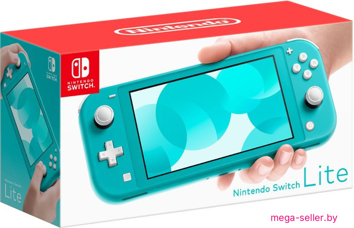 Игровая приставка Nintendo Switch Lite (бирюзовый)