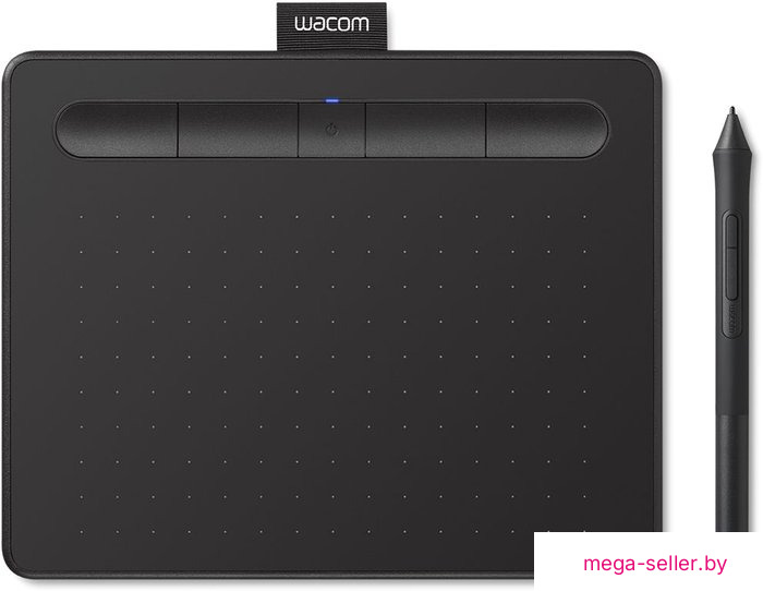 Графический планшет Wacom Intuos CTL-4100WL (черный, маленький размер)