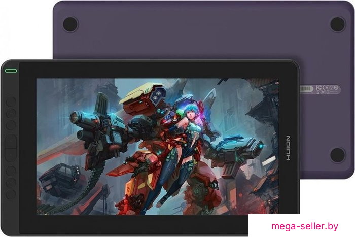 Графический монитор Huion Kamvas 13 (фиолетовый)