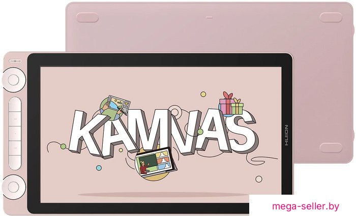 Графический монитор Huion Kamvas 13 Gen 3 (розовый)