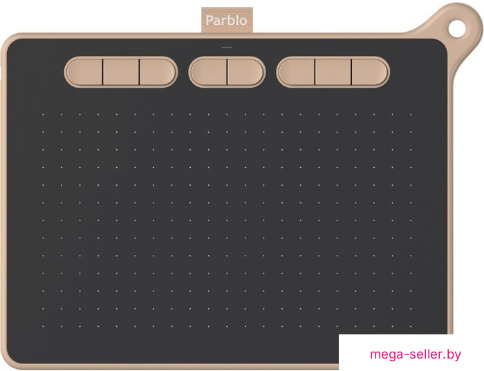 Графический планшет Parblo Ninos M (розовый)
