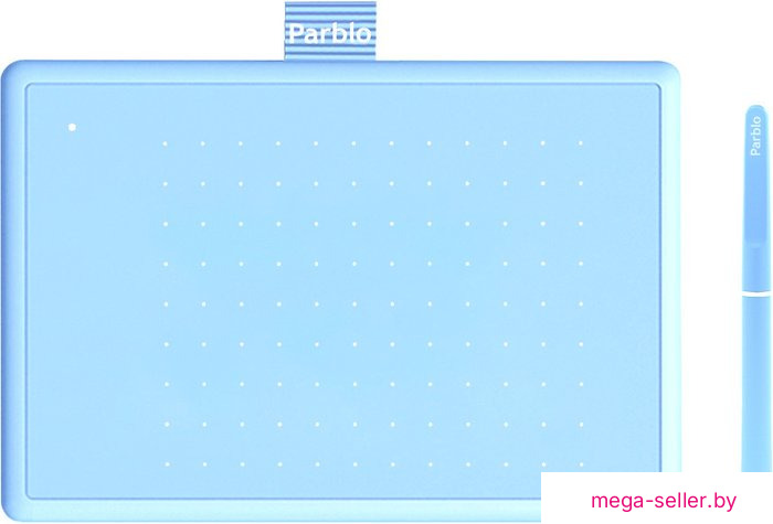 Графический планшет Parblo Ninos N4 (голубой)