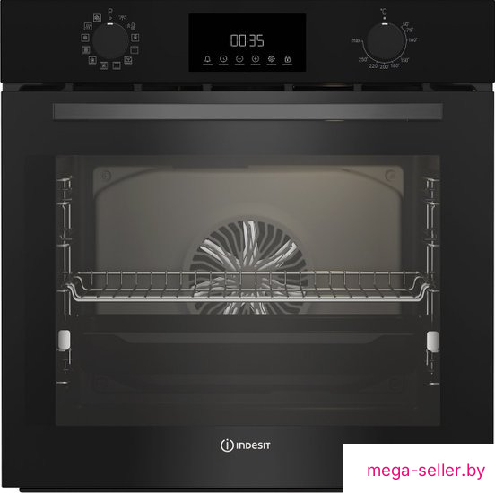 Электрический духовой шкаф Indesit IBFTE 3841 BL