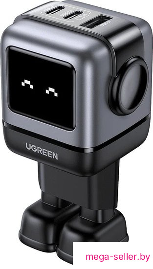 Сетевое зарядное Ugreen Nexode RG 65W CD361 (черный/серый)