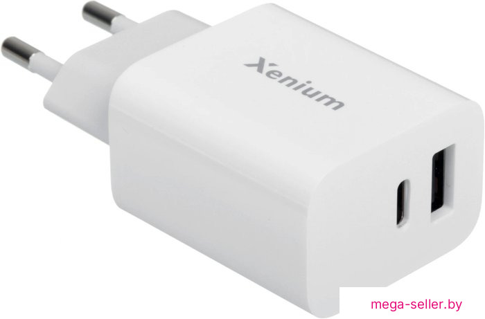 Сетевое зарядное Xenium X302 (белый)