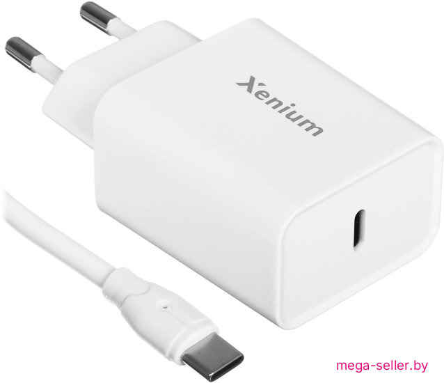 Сетевое зарядное Xenium X331 (белый)