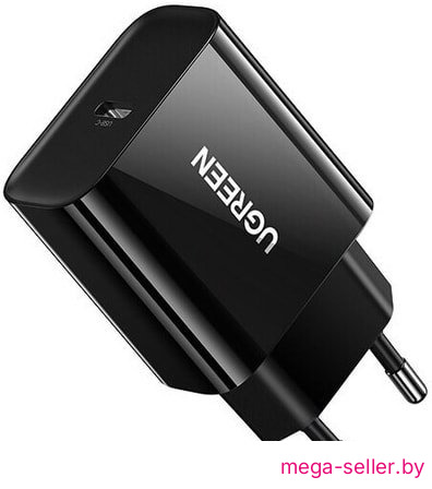 Сетевое зарядное Ugreen CD137 10191 (черный)