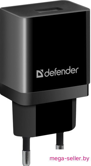Сетевое зарядное Defender EPA-10 (черный)