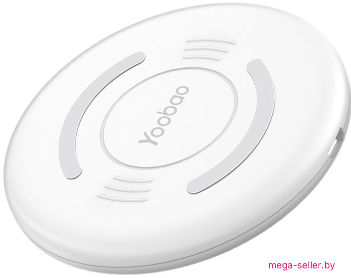 Беспроводное зарядное Yoobao Wireless Charging Pad D1 (белый)
