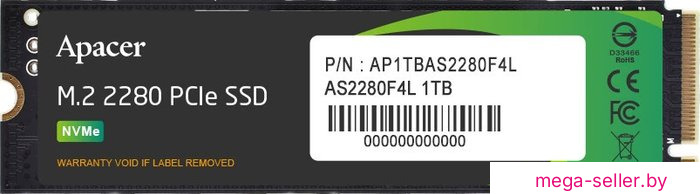 SSD Apacer AS2280F4L 1TB AP1TBAS2280F4L-1