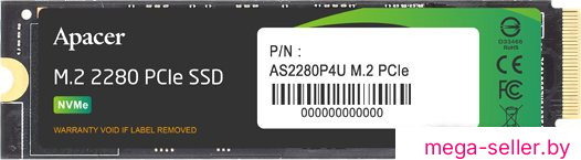 SSD Apacer AS2280P4U 256GB AP256GAS2280P4U-1