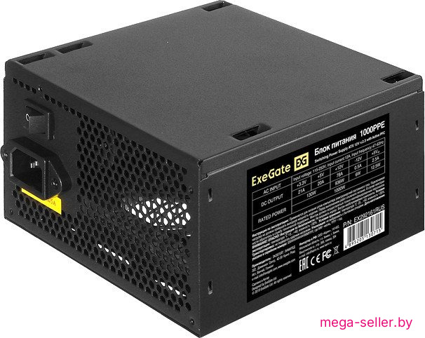 Блок питания ExeGate 1000PPE EX292161RUS-PC