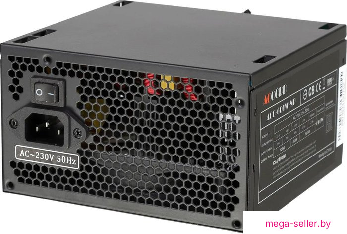 Блок питания Accord ACC-600W-NP