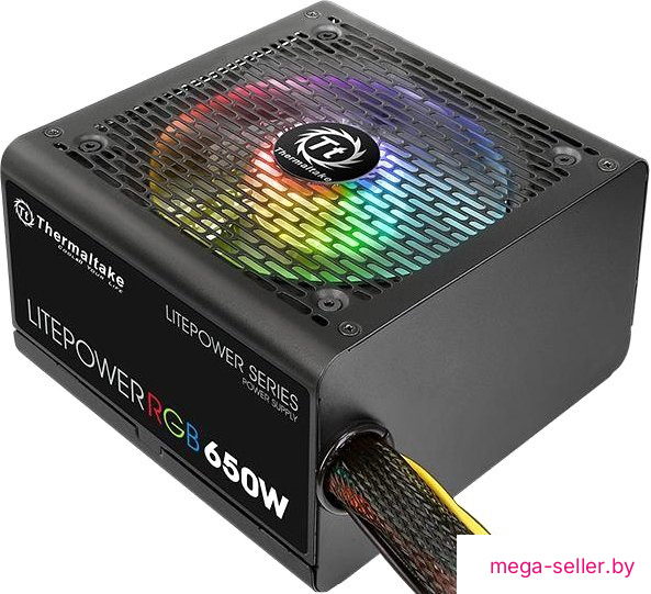 Блок питания Thermaltake Litepower RGB 650W LTP-650AL2NK