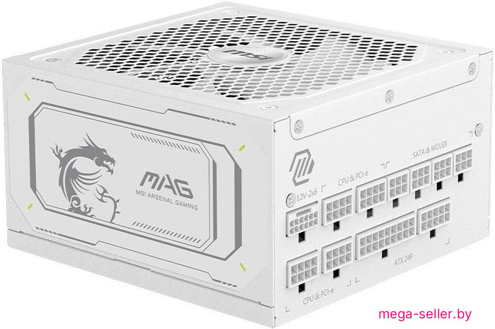 Блок питания MSI MAG A1000GL PCIE5 WHITE