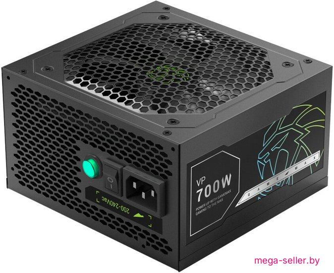 Блок питания GameMax VP-700S ATX 3.1 (черный)