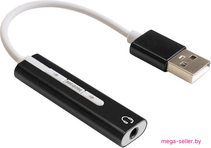 USB аудиоадаптер ExeGate EX-AU-04B EX296332RUS