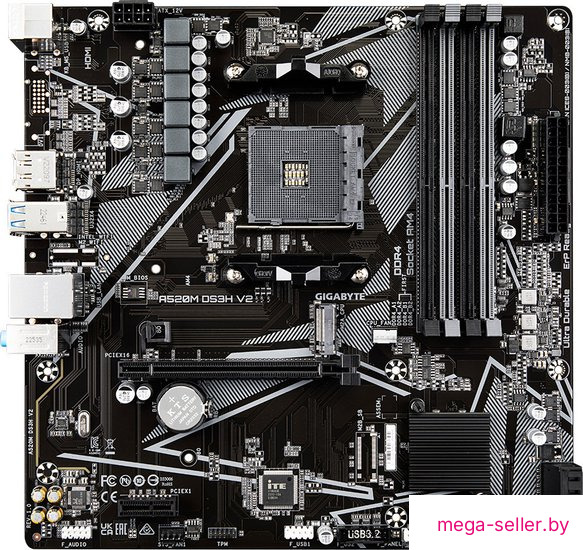 Материнская плата Gigabyte A520M DS3H V2 (rev. 1.0)