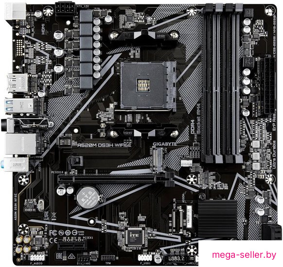 Материнская плата Gigabyte A520M DS3H WiFi6E