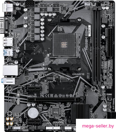 Материнская плата Gigabyte A520M S2HP