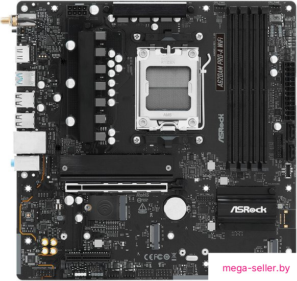 Материнская плата ASRock A620AM Pro-A WiFi