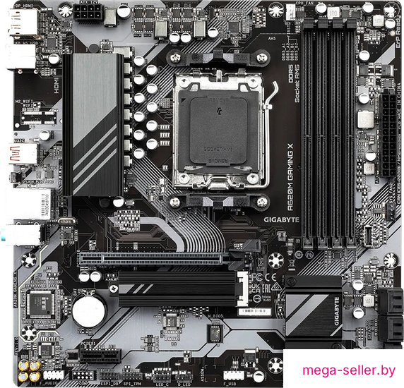 Материнская плата Gigabyte A620M Gaming X (rev. 1.0)