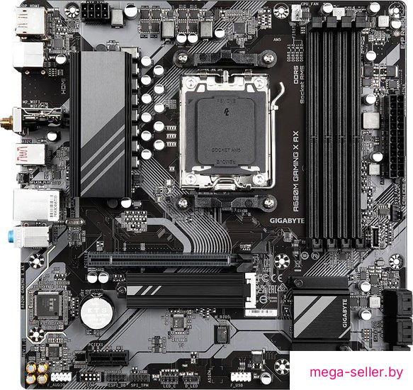 Материнская плата Gigabyte A620M Gaming X AX (rev. 1.0)