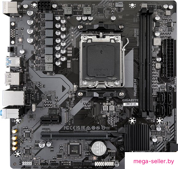 Материнская плата Gigabyte A620M H (rev. 1.0)