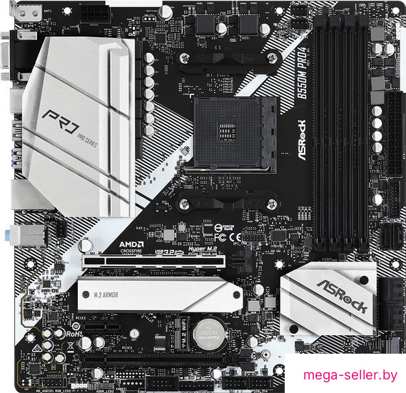 Материнская плата ASRock B550M Pro4