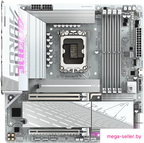 Материнская плата Gigabyte B860M Aorus Elite WiFi6E Ice