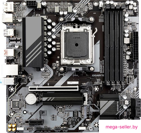Материнская плата Gigabyte B650M K (rev. 1.0)
