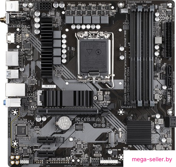 Материнская плата Gigabyte B760M DS3H AX DDR4 (rev. 1.0)