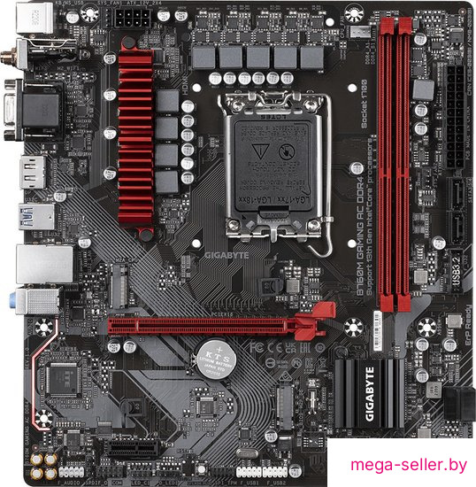 Материнская плата Gigabyte B760M Gaming AC DDR4 (rev. 1.x)
